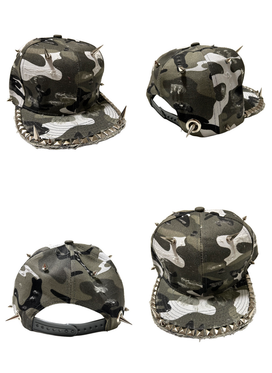 PUNKED HAT (SNOW CAMO)